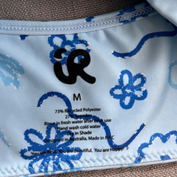 Inner Relm Confidence Top and Bottom, size medium, vintage blue - Picture 6 of 11